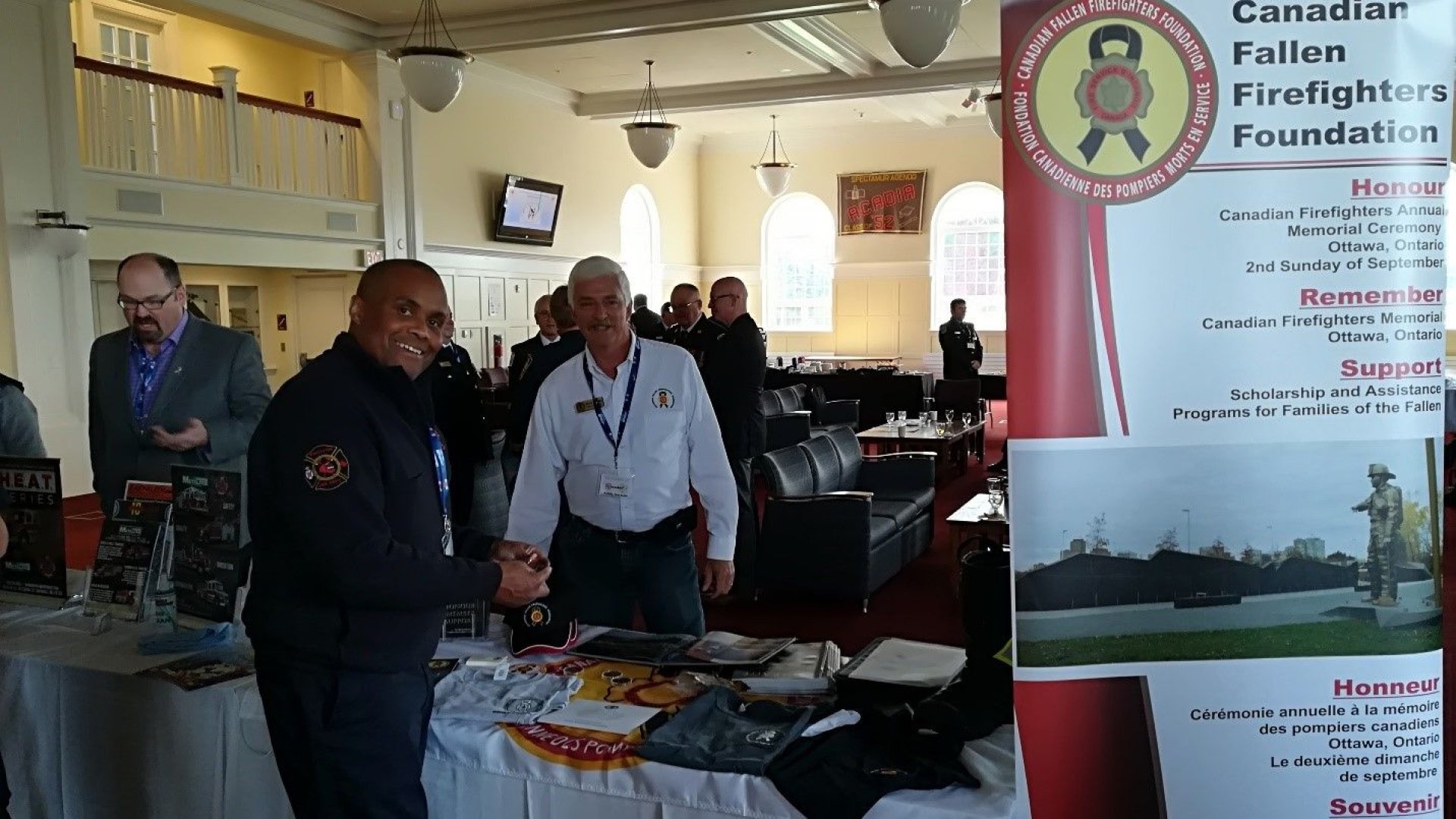 THE CFFF ATTENDS THE CVFSA AGM/ WOLFVILLE, NS
